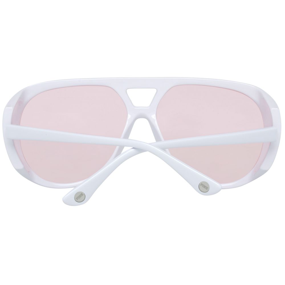 Victoria's Secret Weiße Sonnenbrille aus Kunststoff