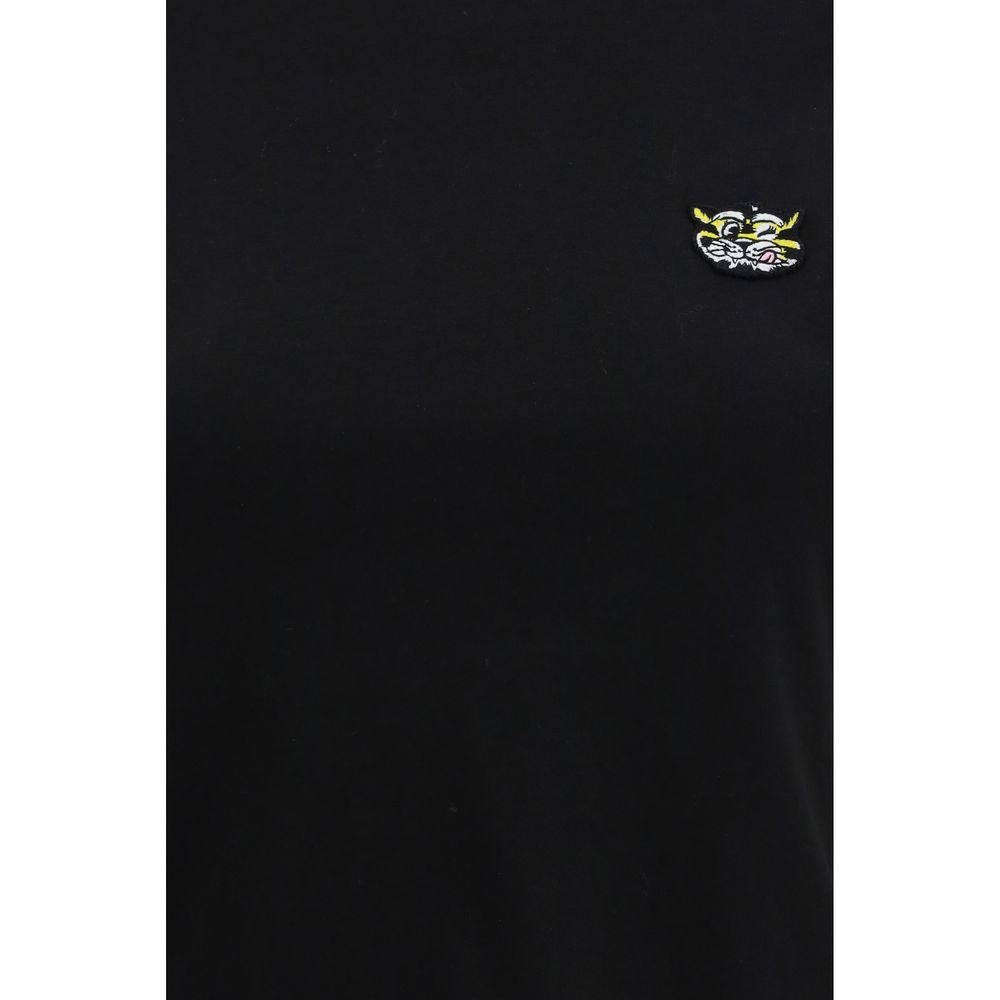 Kenzo Schwarzes Baumwoll-T-Shirt