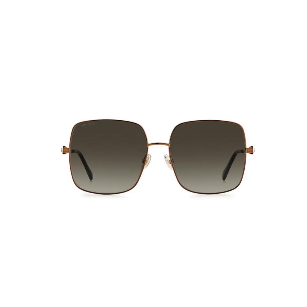 Jimmy Choo Braune Sonnenbrille aus Metall