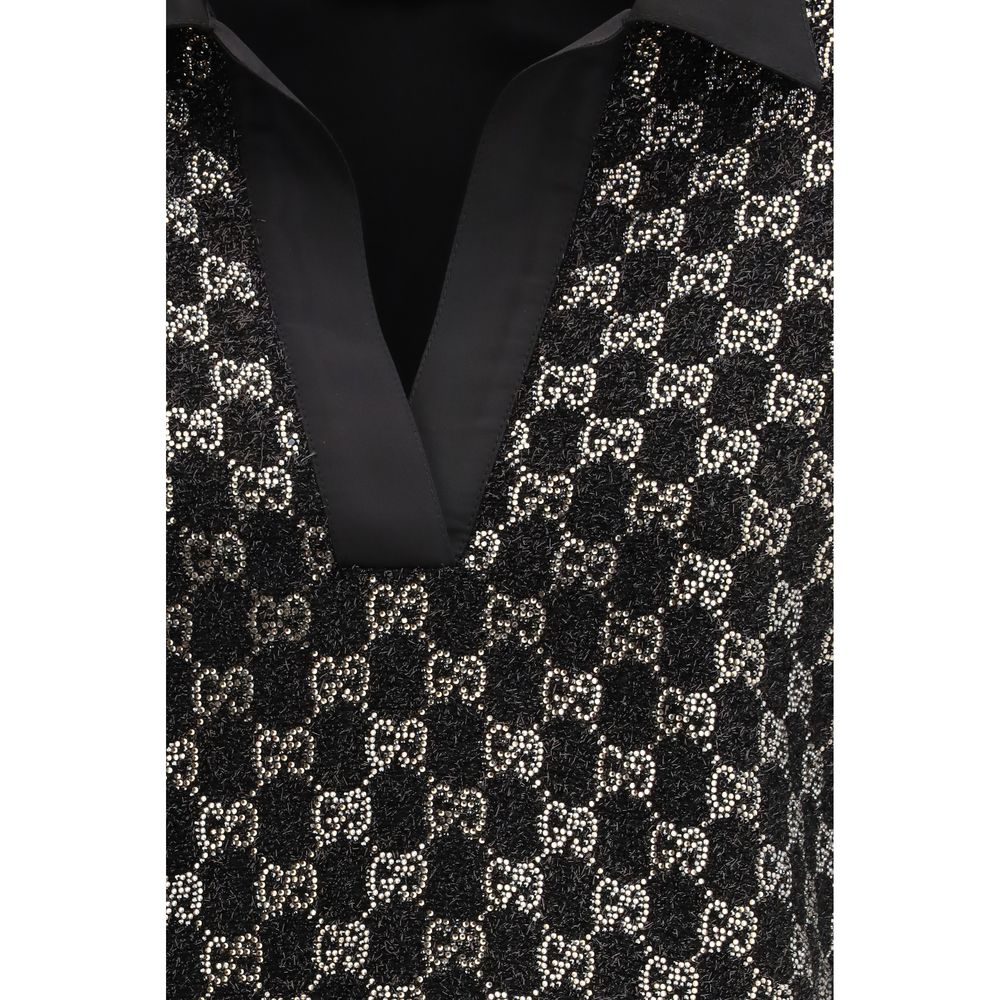 Gucci Hemd aus Baumwolle in Schwarz