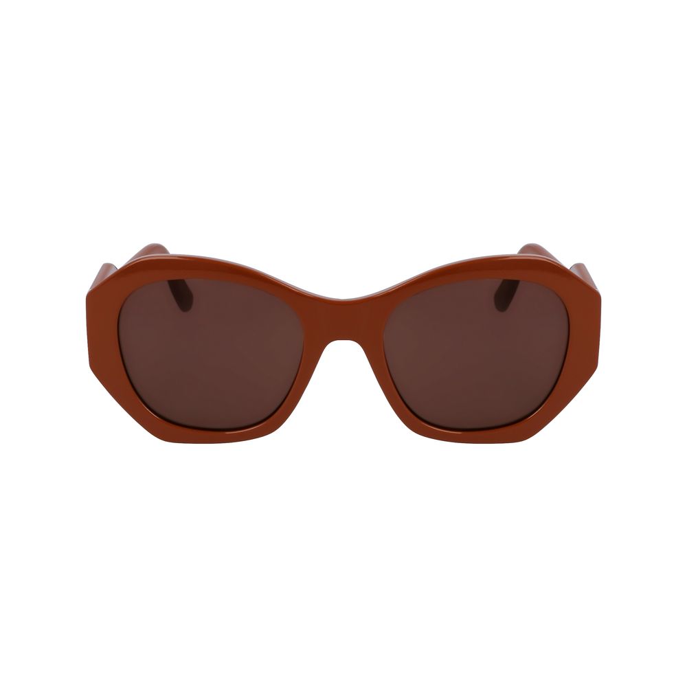 Karl Lagerfeld Braune Spritzguss-Sonnenbrille