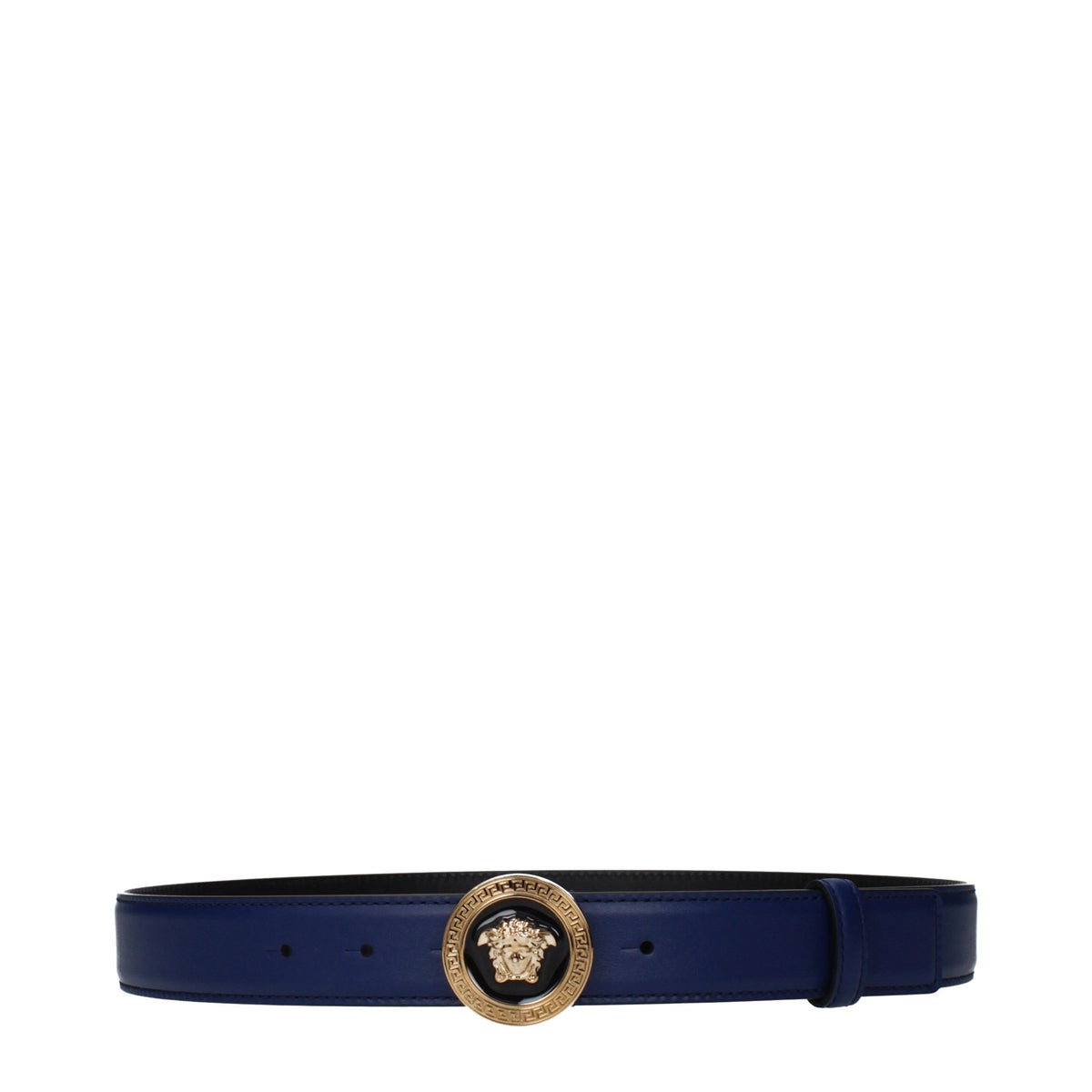 Versace Blauer Ledergürtel – Produktansicht 1 | Arca Lucia