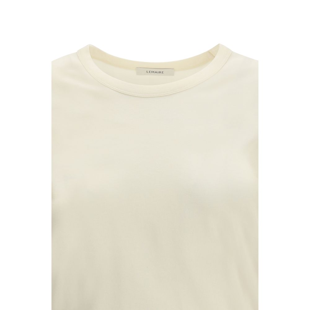 Lemaire Beiges Baumwoll-T-Shirt