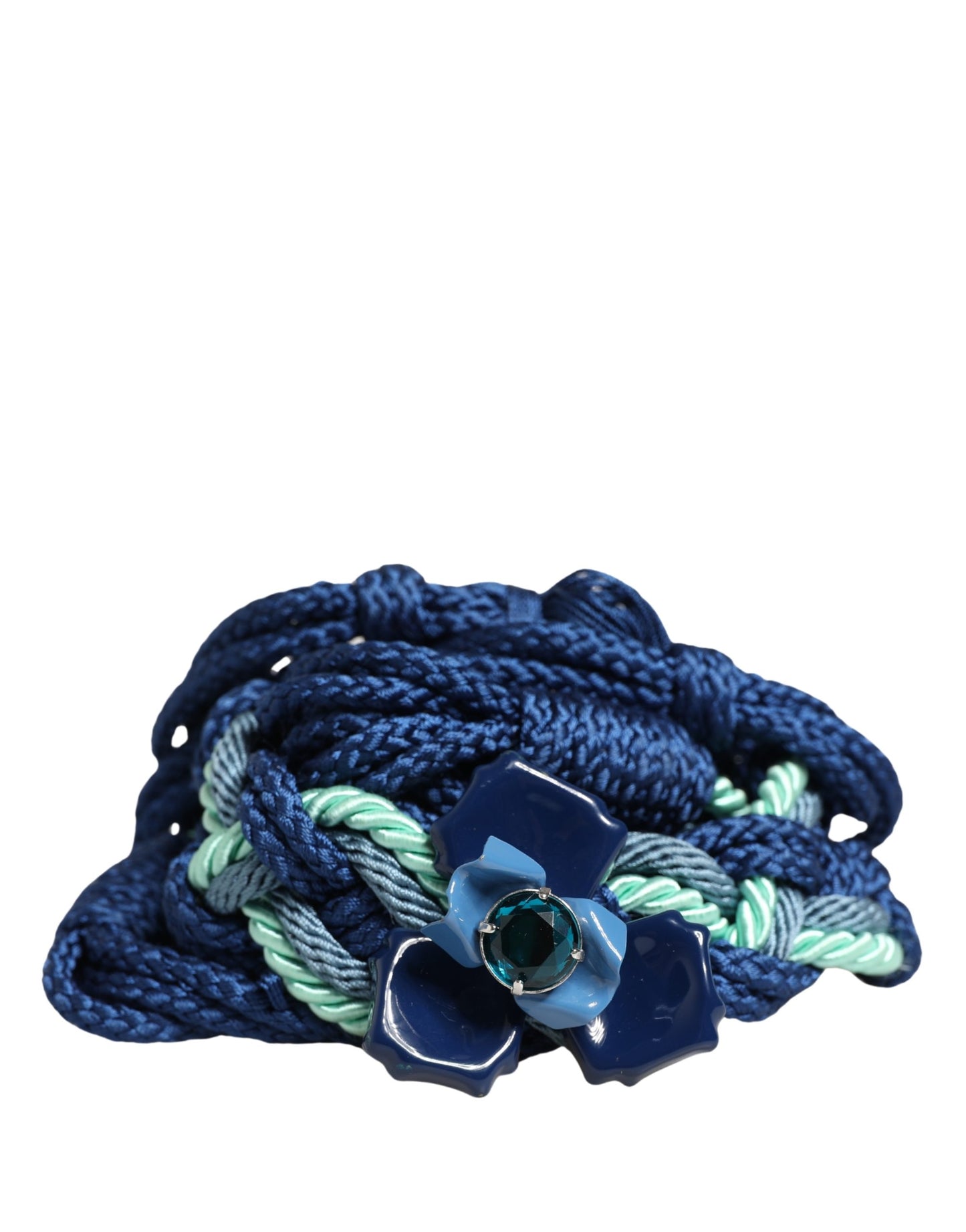 Cavalli Class Gürtel mit verdrehter Seilkette und Schnalle in Multicolor
