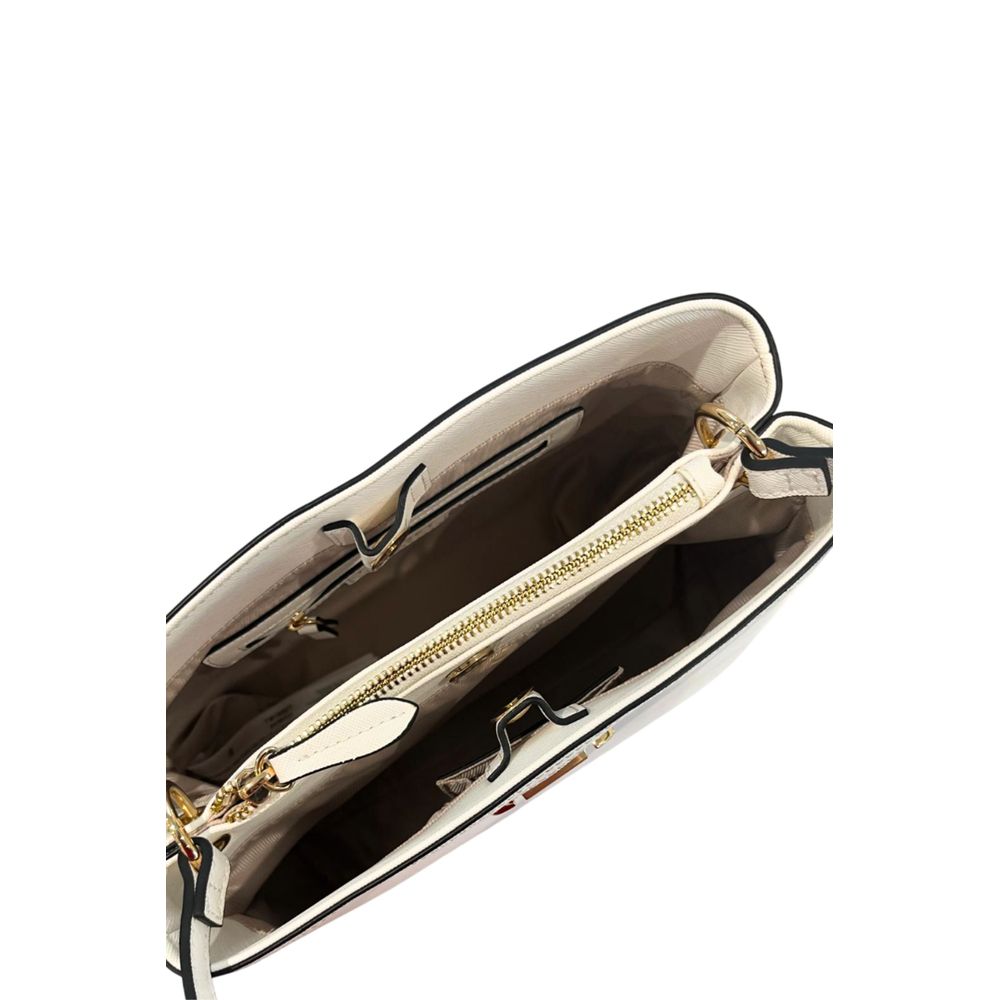Twinset Weiße Damenhandtasche aus PU