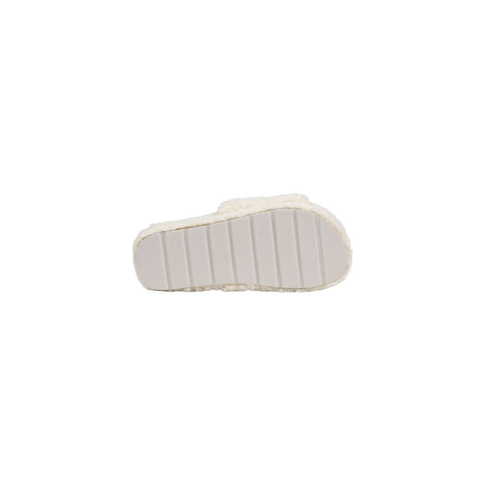 Ralph Lauren Robin Cream Textile Slippers