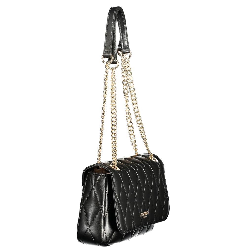 Twinset Schwarze Damen-Handtasche aus Polyurethan