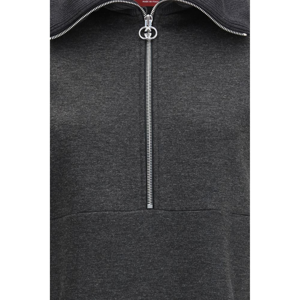 Gucci Graues Baumwoll-Freizeitkleid