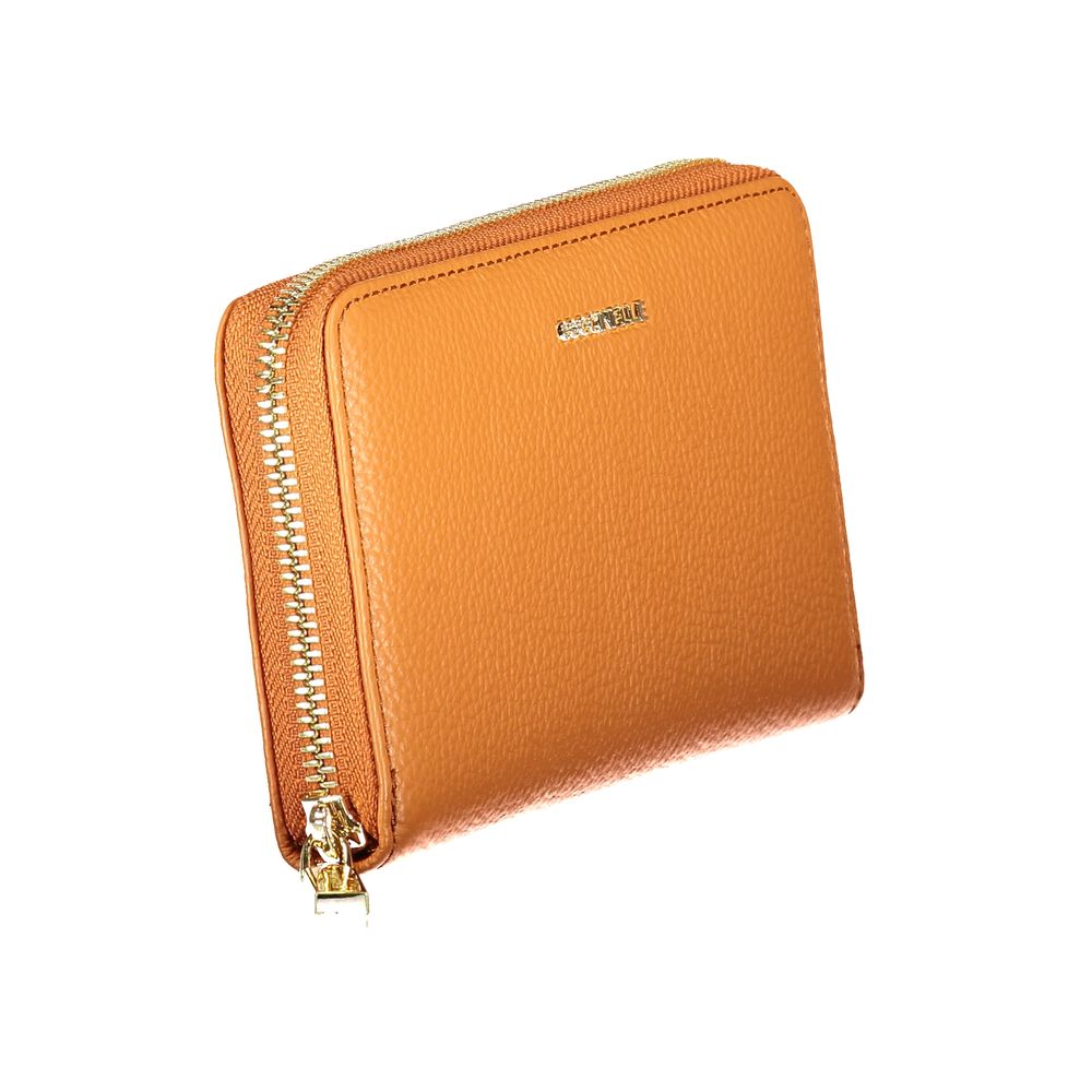 Coccinelle Arancione Leder Damen Geldbörse