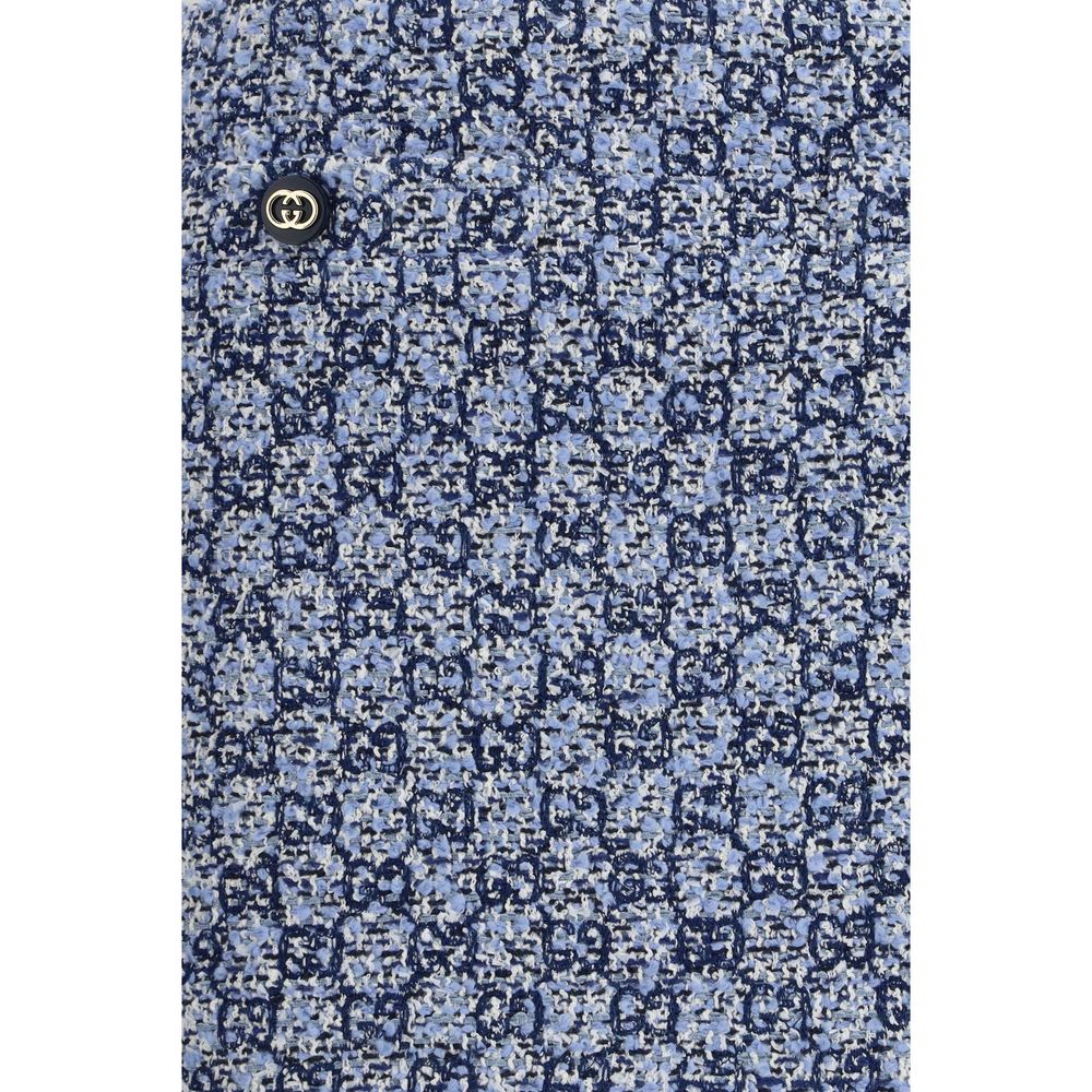 Gucci blu cotone -minigonna