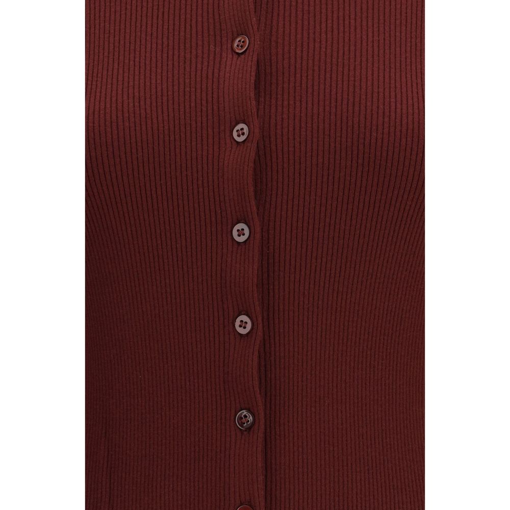 Max Mara Bordeaux Viskose Sweatshirt