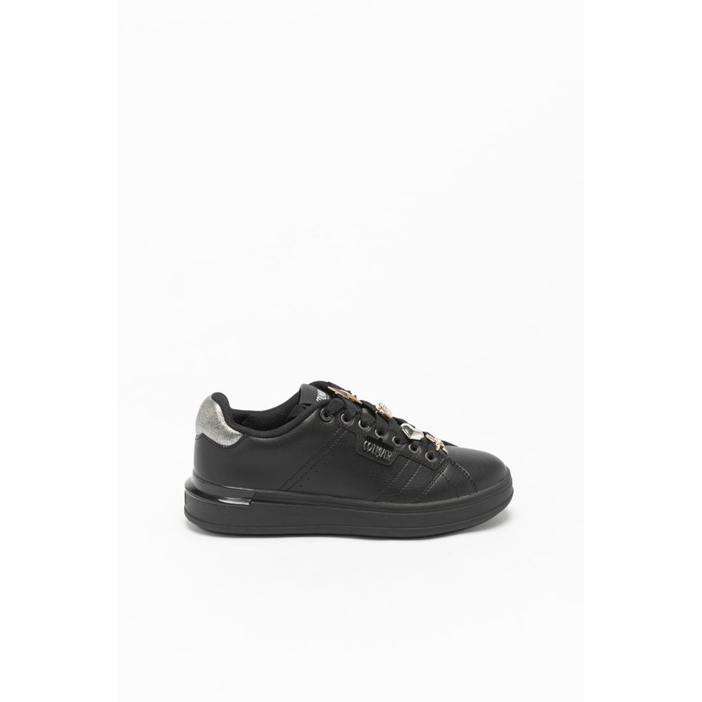 Colmar Schwarze Low-Top-Sneaker aus Polyurethan