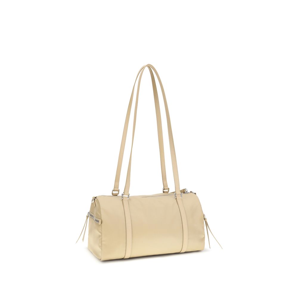 Prada Beige Polyamid Umhängetasche