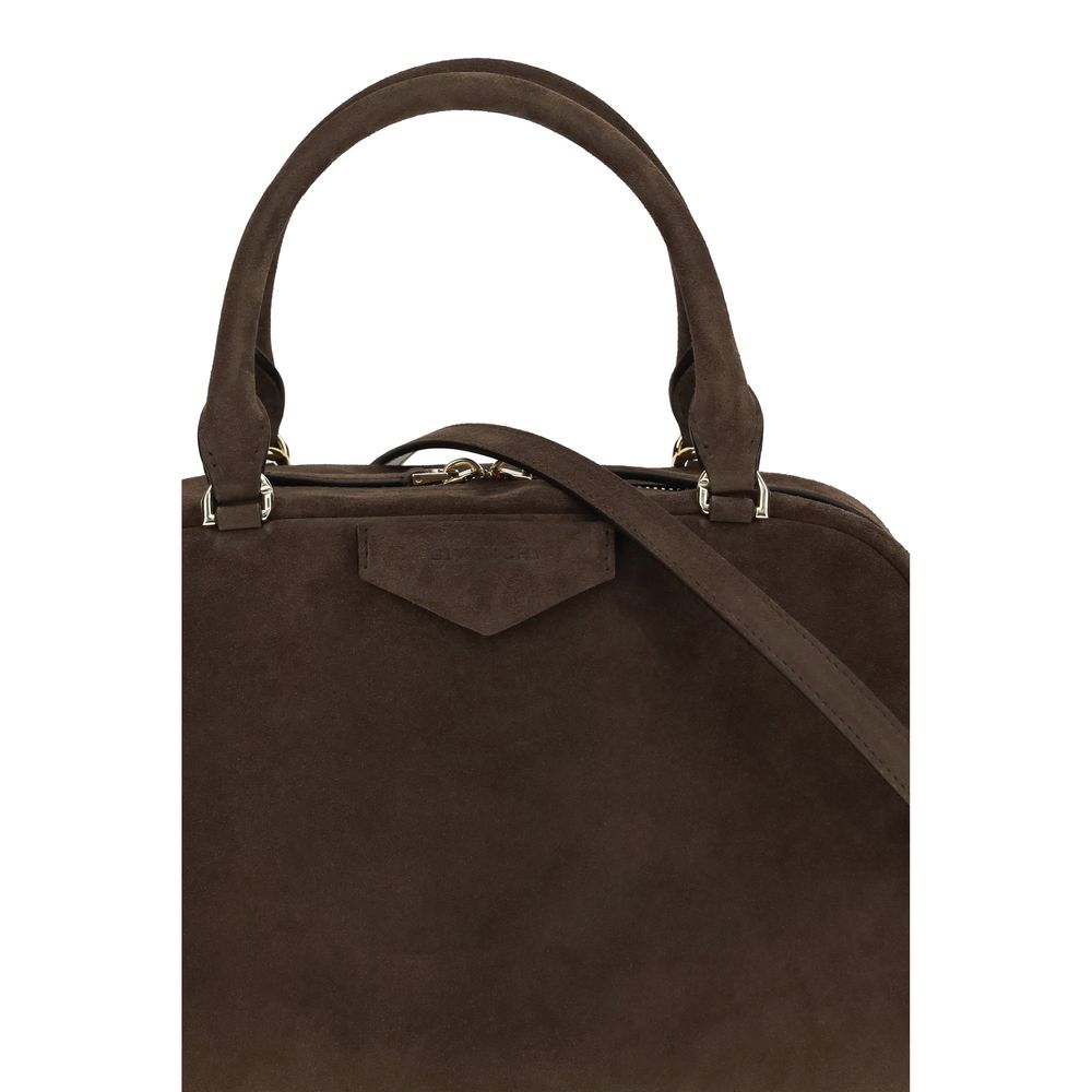Givenchy Braune Kalbsleder Bos Taurus Handtasche