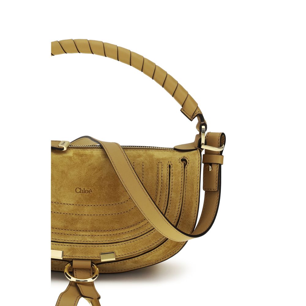 Chloé Braune Kalbsleder Bos Taurus Schultertasche
