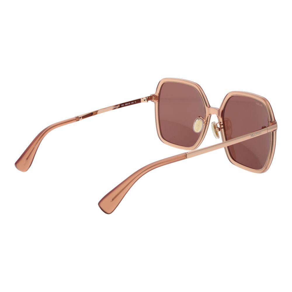 Max Mara Orange Women's Acetate Sunglasses