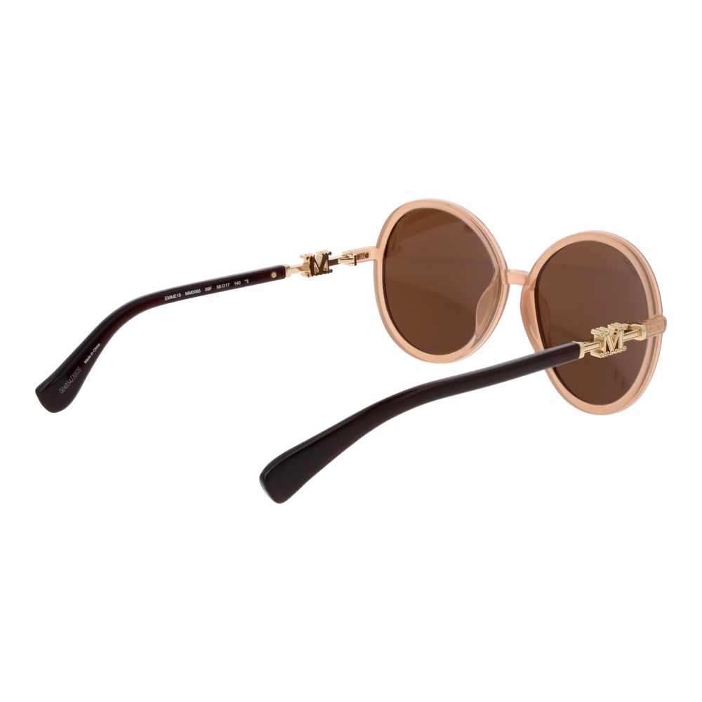 Max Mara Plastica-Occhiali da Sole – Beige
