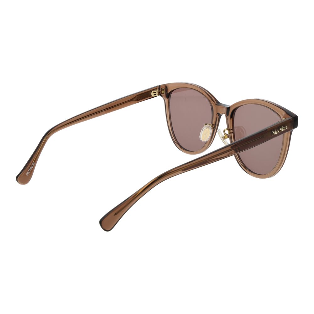 Max Mara Braune Sonnenbrille aus Acetat