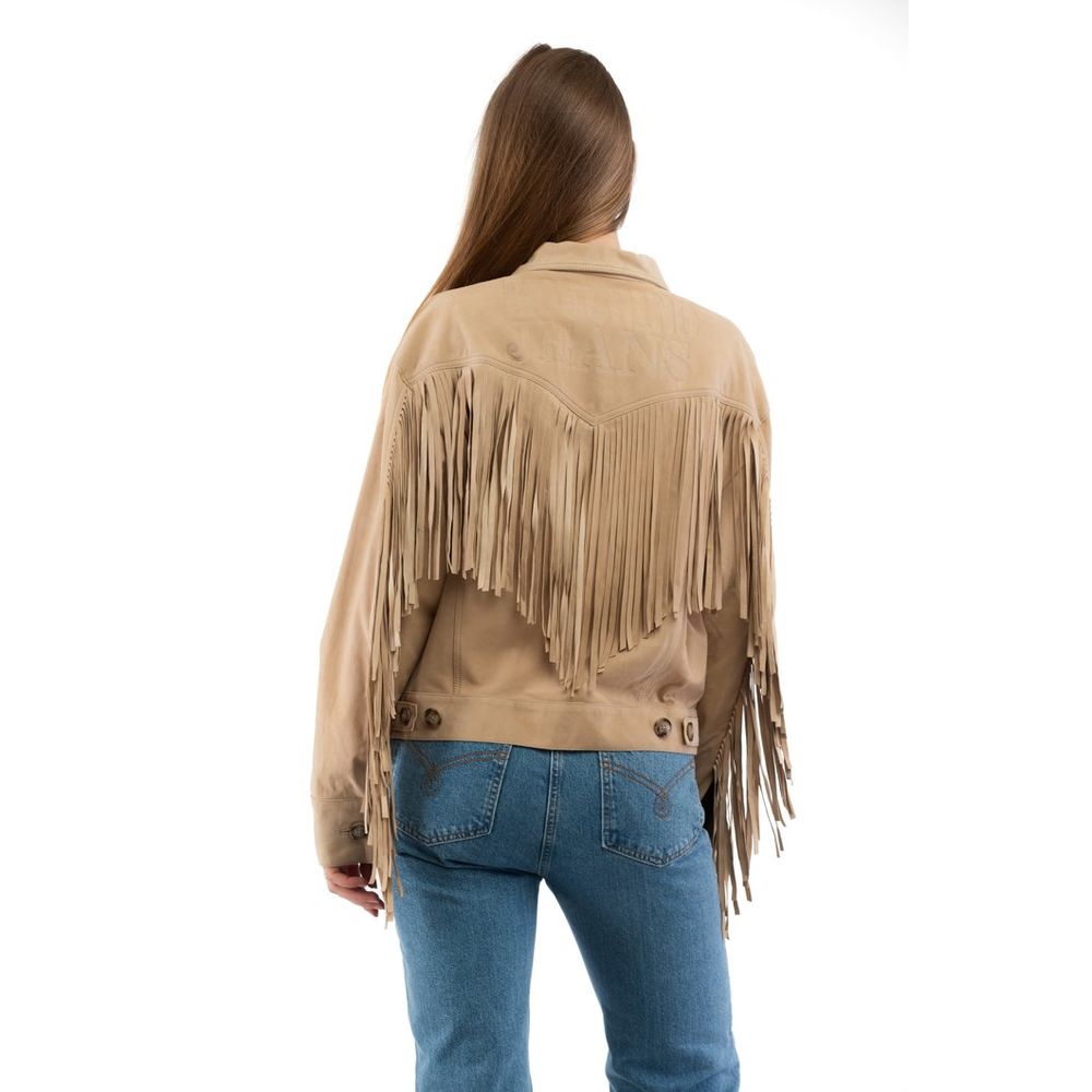 Moschino Beige Baumwolljacke