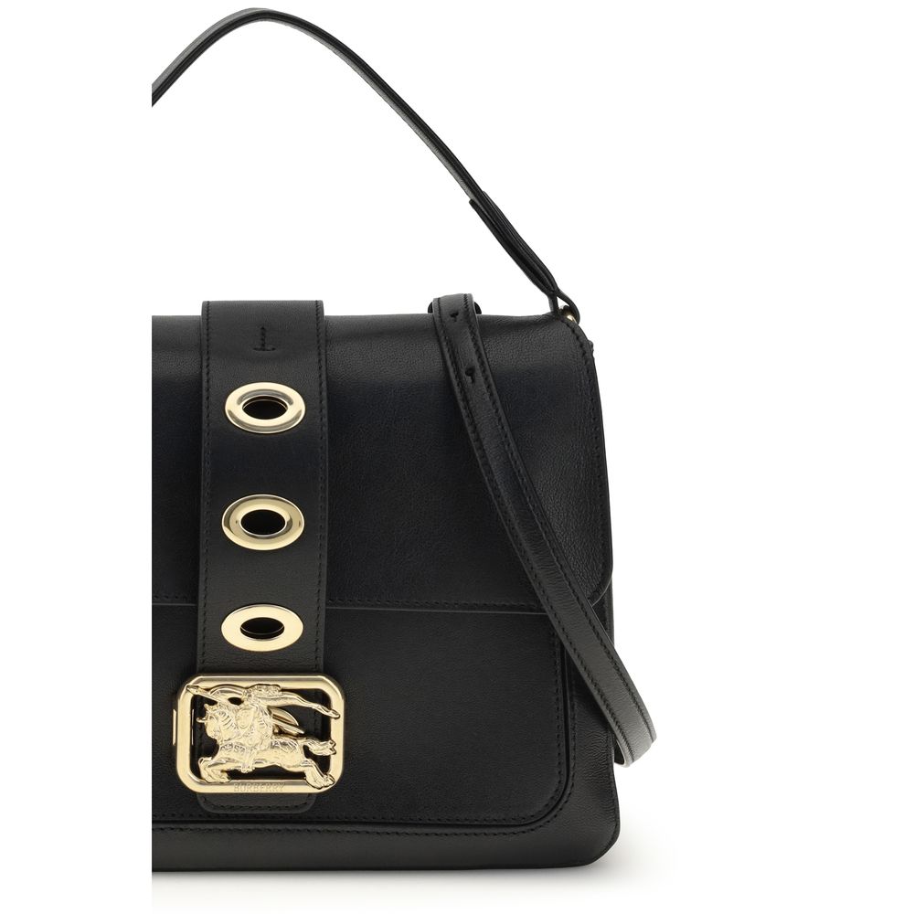 Burberry Schwarze Lammleder Handtasche Ovis Aries Aries – Ansicht 4 | Arca Lucia