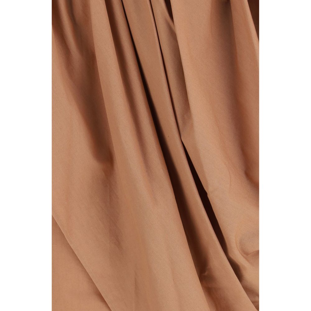 Chloé Rock aus Baumwolle in Beige