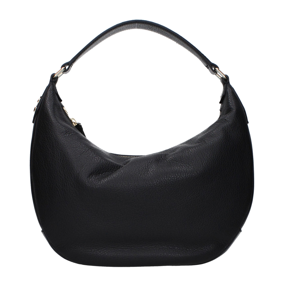 Jimmy Choo Schwarze Leder-Schultertasche – Produktansicht 3 | Arca Lucia