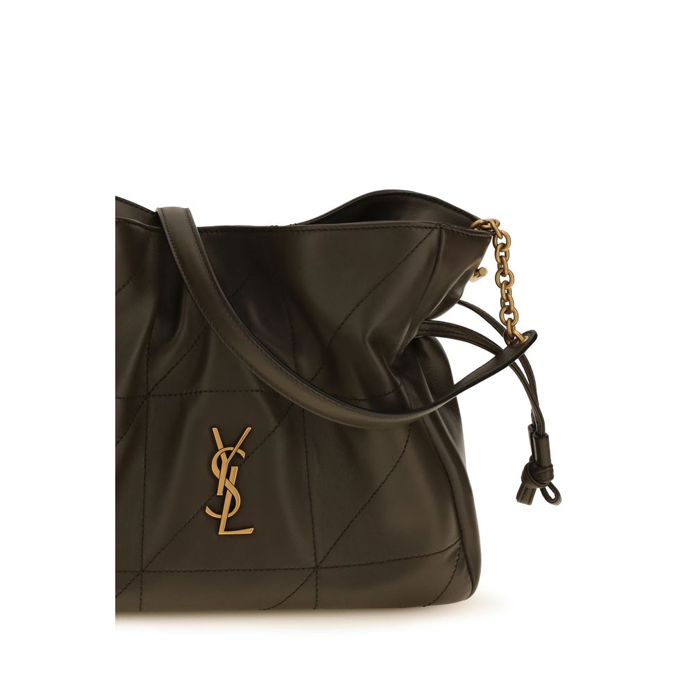 Saint Laurent Bicolor Lamm Ovis Aries Aries Clutch Bag