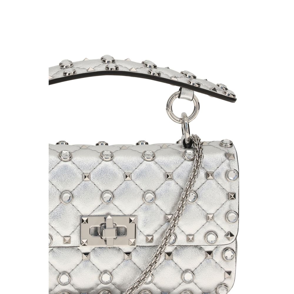 Valentino Garavani Handtasche aus Lammleder "Silver Lamb Ovis Aries Aries"