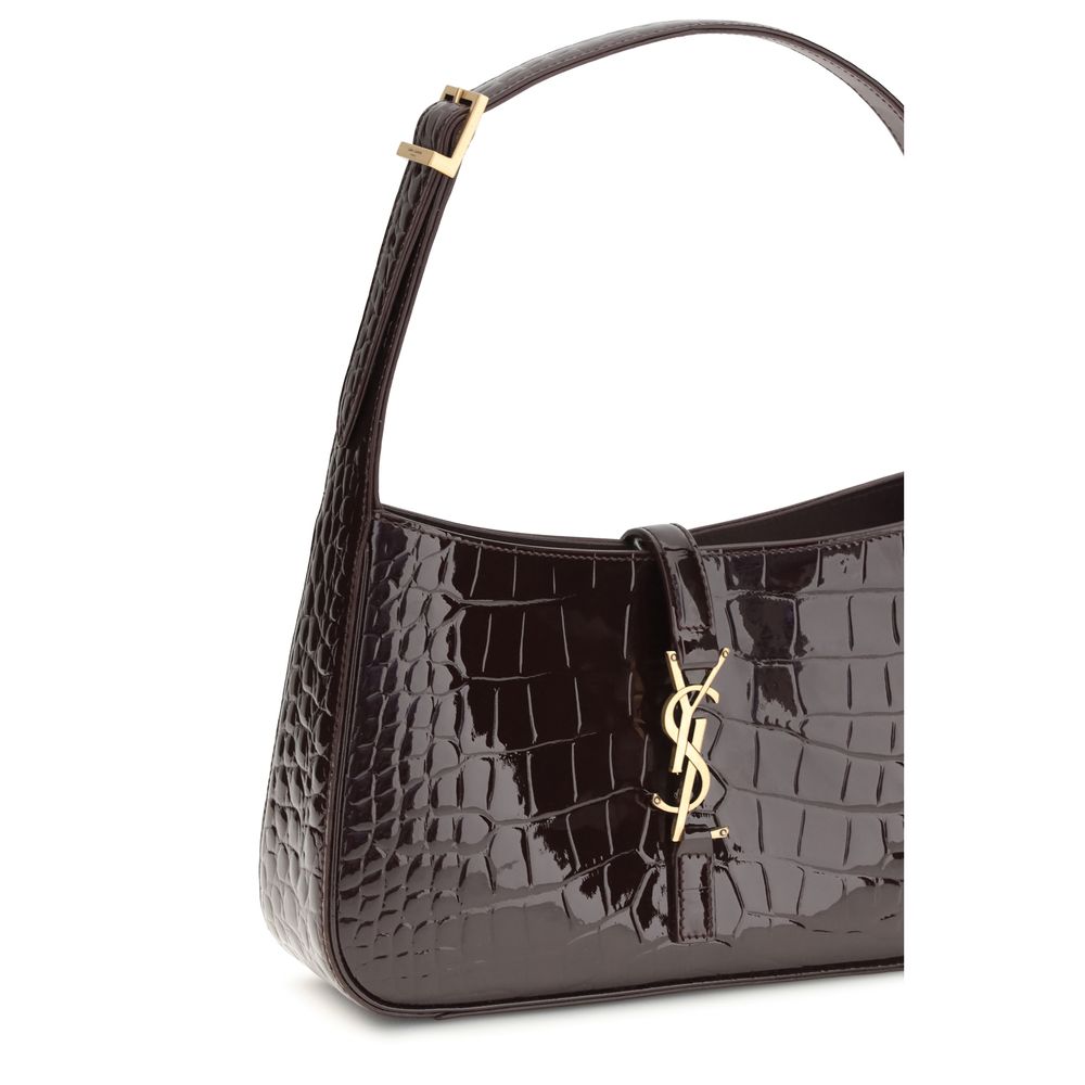 Saint Laurent Bordeaux Krokodil-Ledertasche
