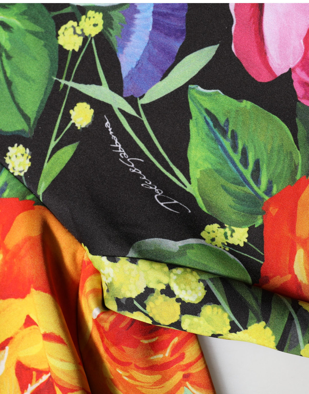 Dolce & Gabbana Multicolor Polyester Leggings