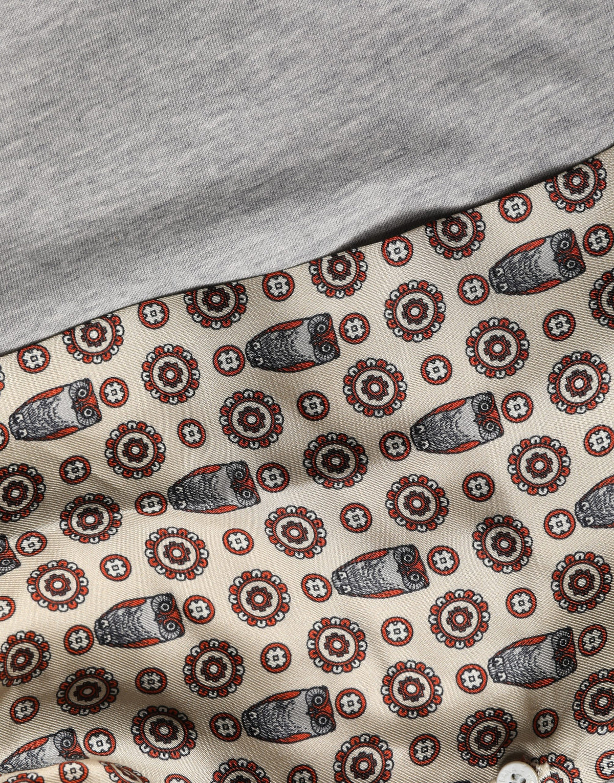 Dolce & Gabbana Gray Cotton T-Shirt