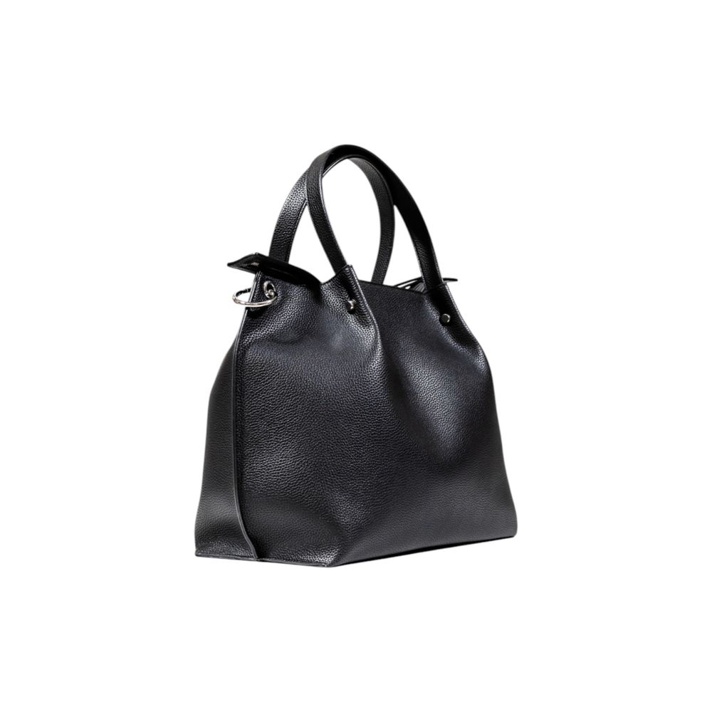 Armani Exchange Schwarze Handtasche aus Polyester