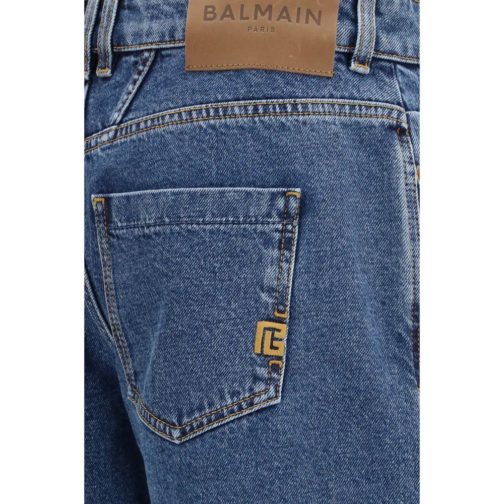Balmain Jeans aus Baumwolle in Blau