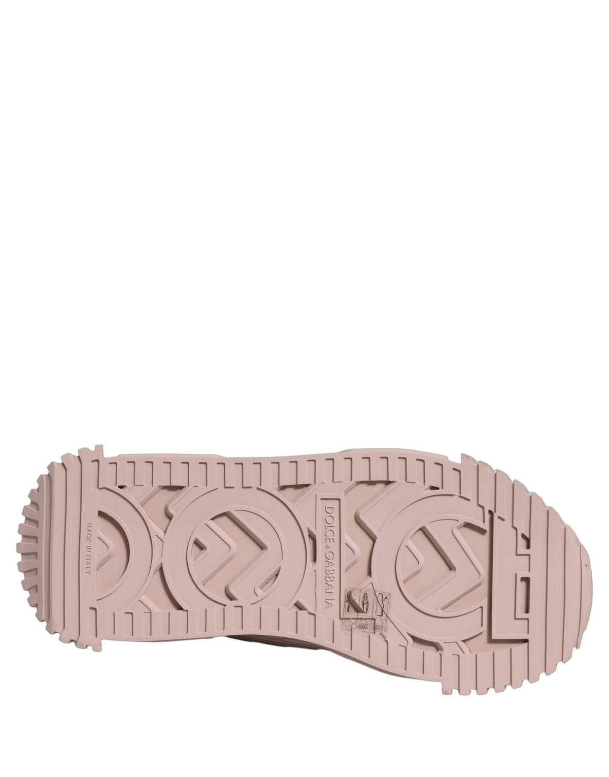 Dolce & Gabbana NS1 Rosa Lace Low-Top Sneaker