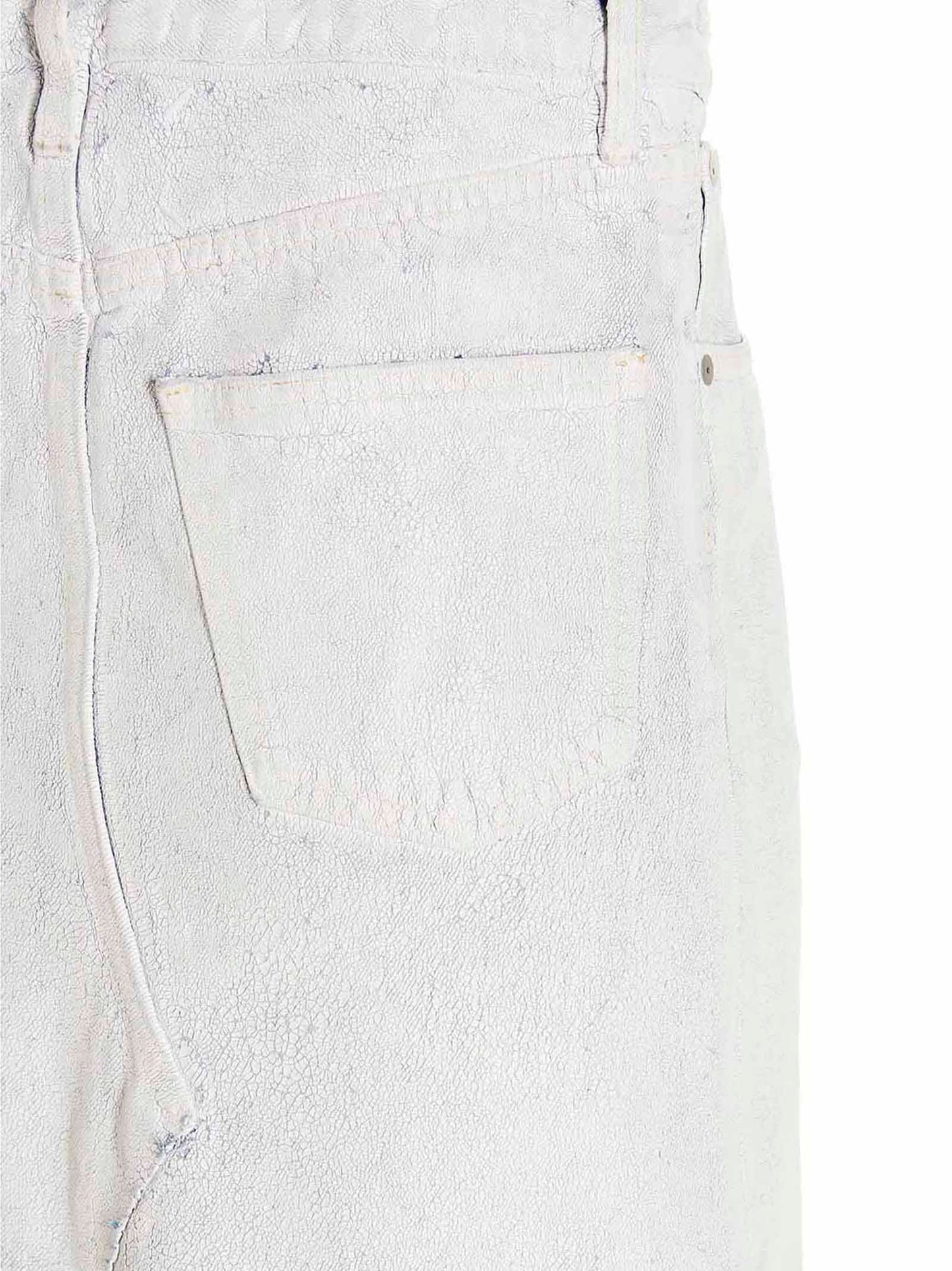 Maison Margiela Weißrock aus Baumwolle