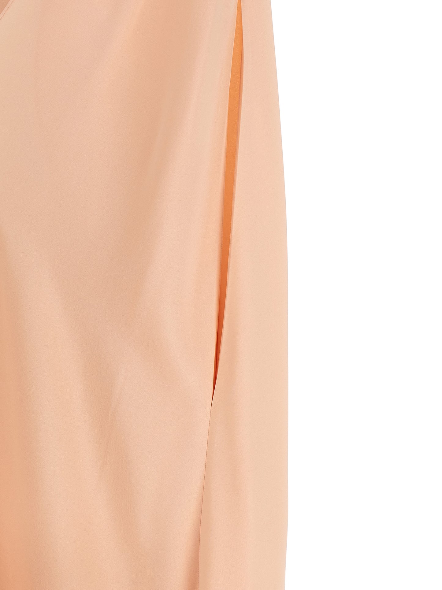 Max Mara Mehrfarbiges Seiden-Midikleid