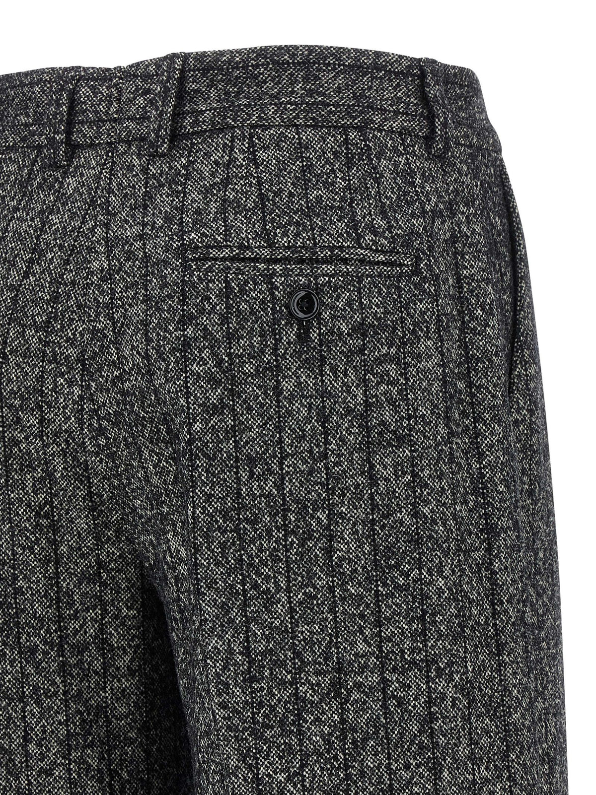 Dolce & Gabbana Schwarz-weiße Streifen-Hose