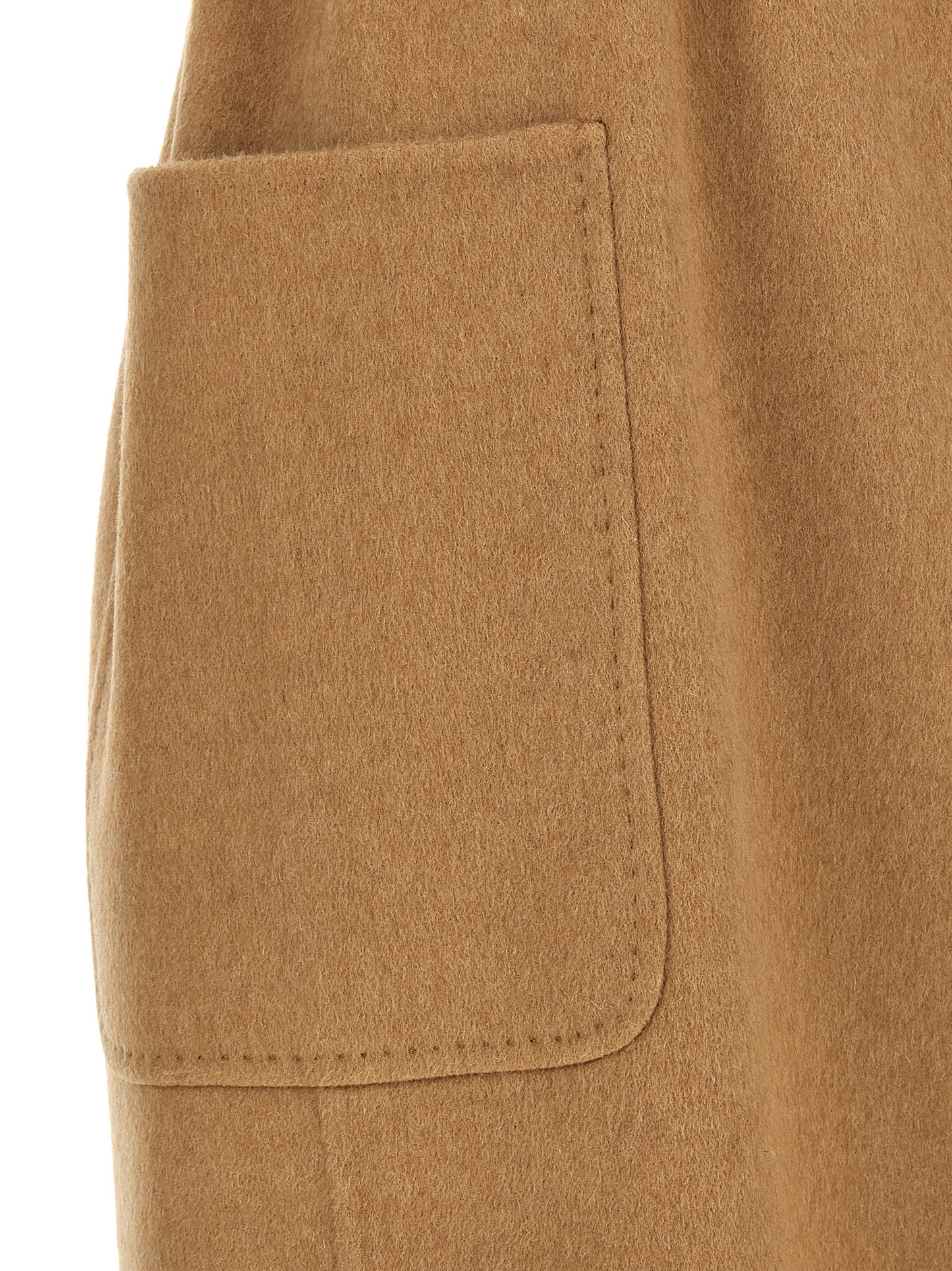 Max Mara Wool Coat – Beige