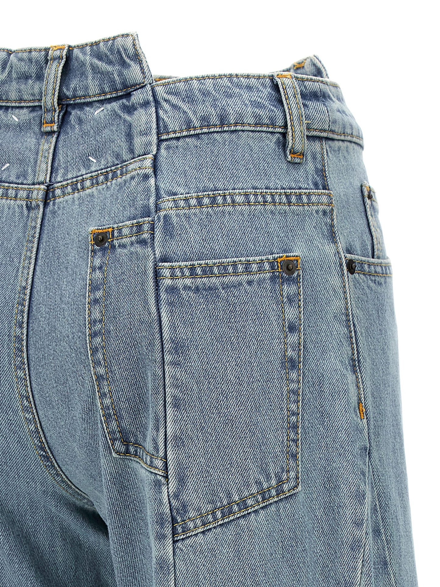 Maison Margiela Blaue Baumwolljeans Denim