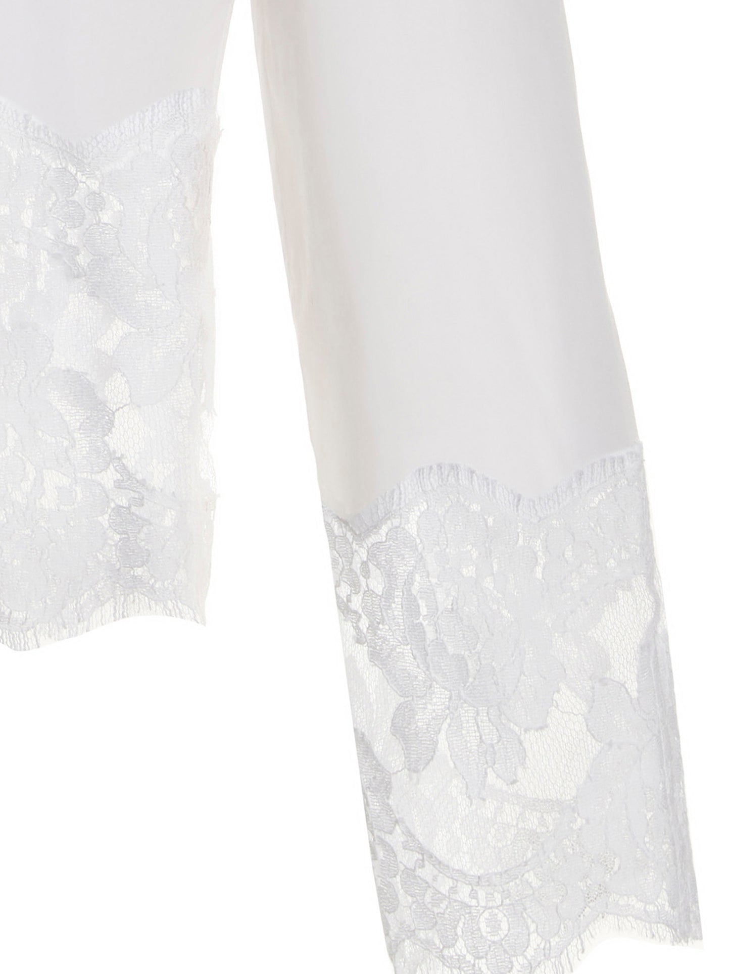 Dolce & Gabbana Weiße Baumwollbluse
