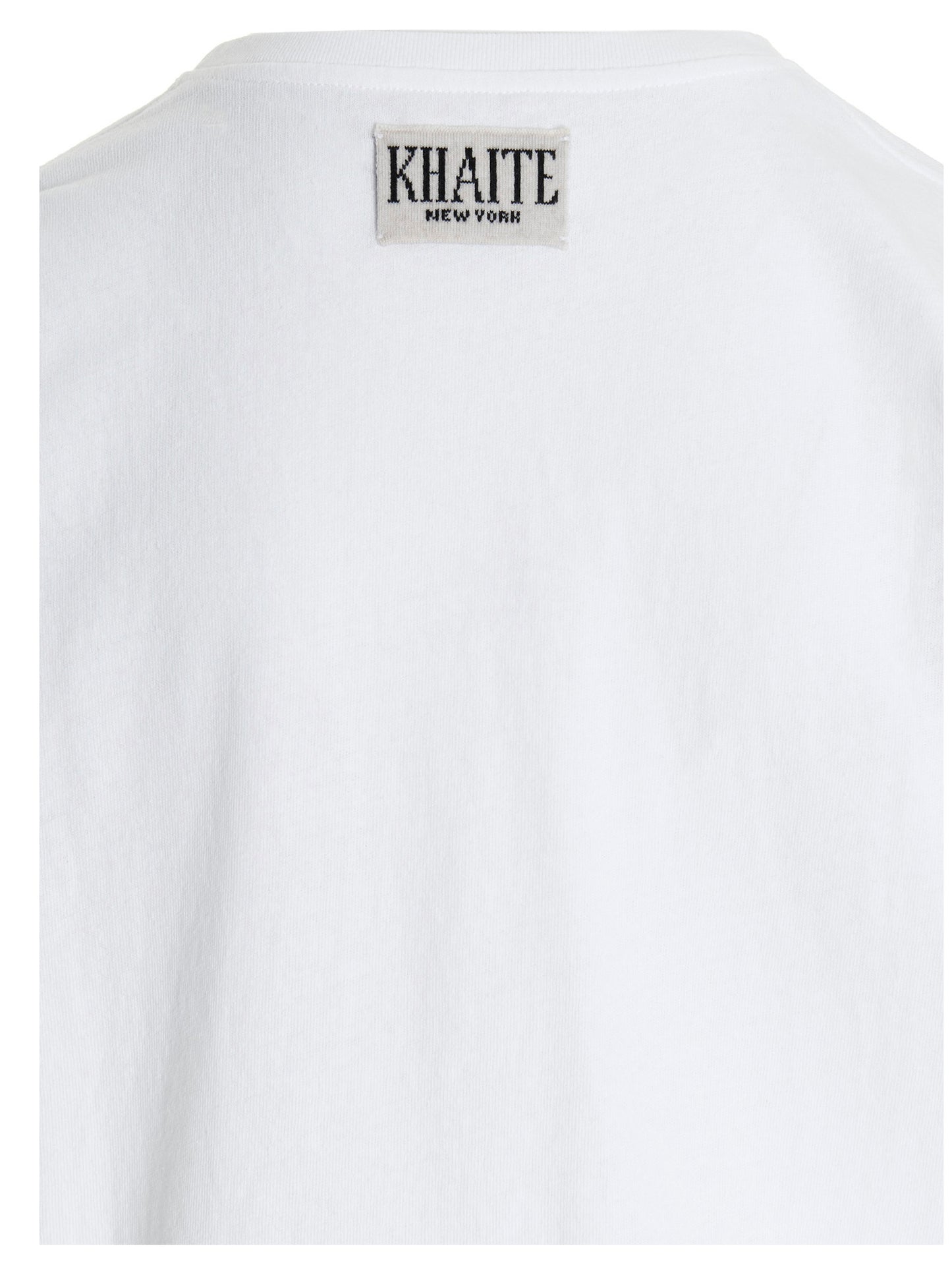 Khaite Weißes Baumwoll-T-Shirt