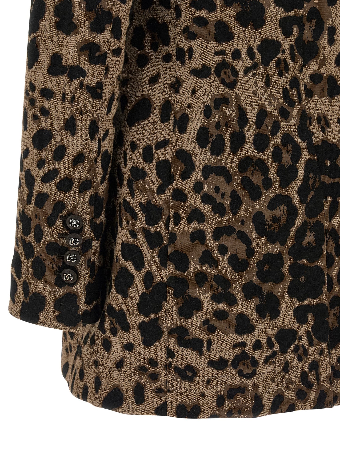 Dolce & Gabbana Brauner Viskose-Blazer