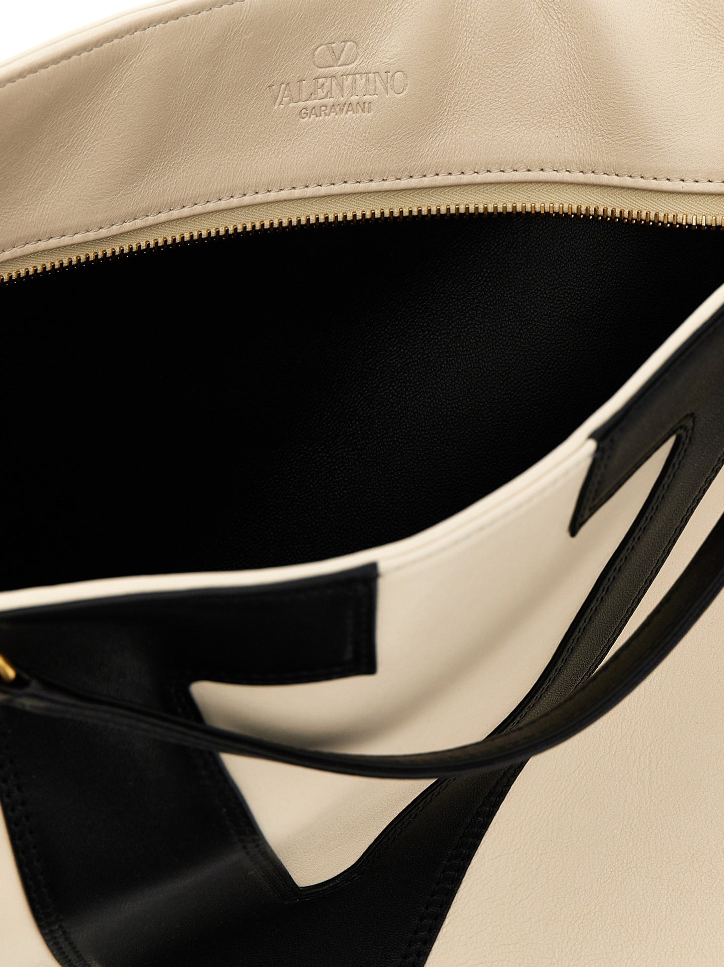 Valentino Garavani Zweifarbige Lammleder-Tasche