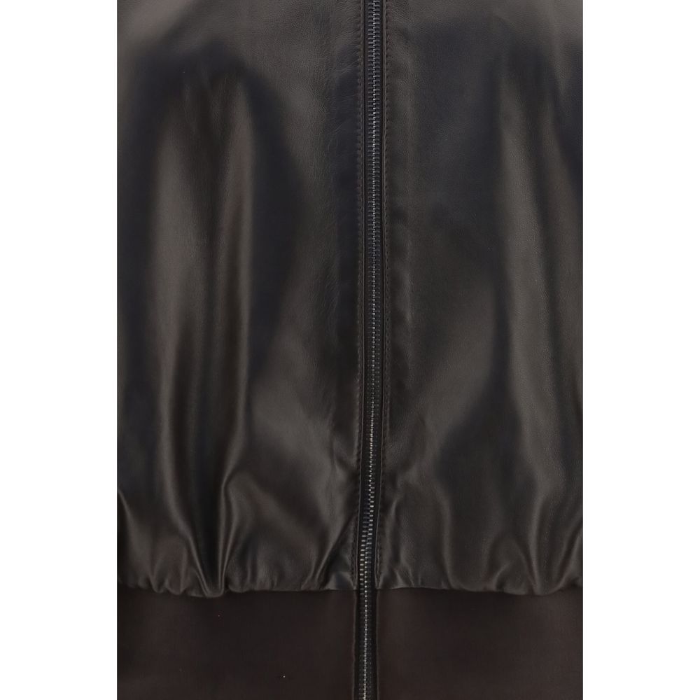 Gucci Brauner Lamm Ovis Aries Aries Bomber