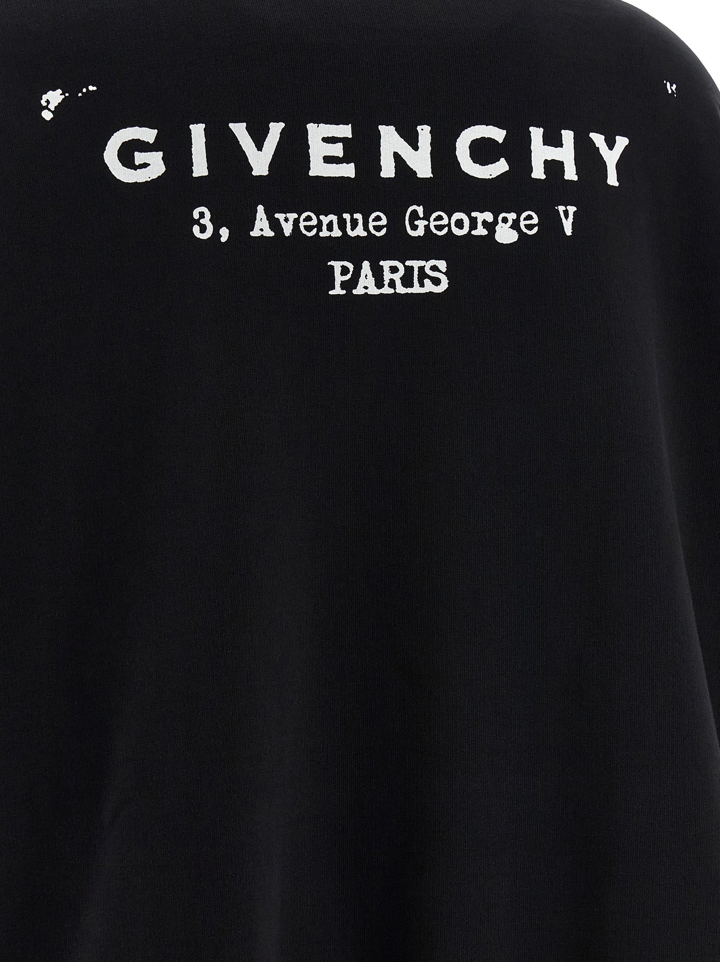 Givenchy Zweifarbige Baumwollkapuzenjacke