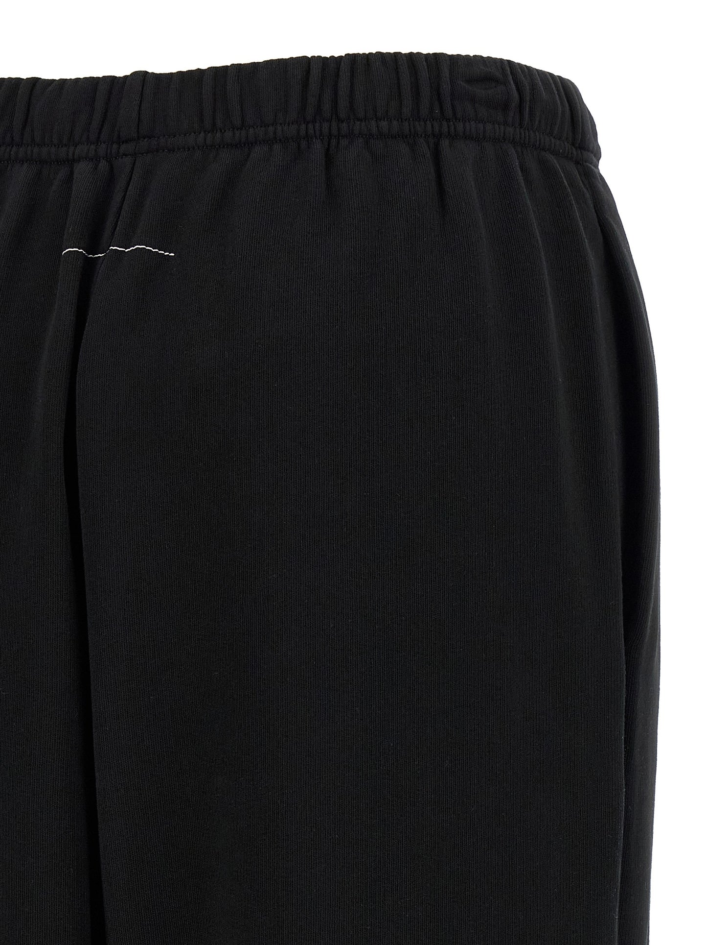 MM6 Maison Margiela Schwarze Baumwoll-Jogginghose (Trainingshose)