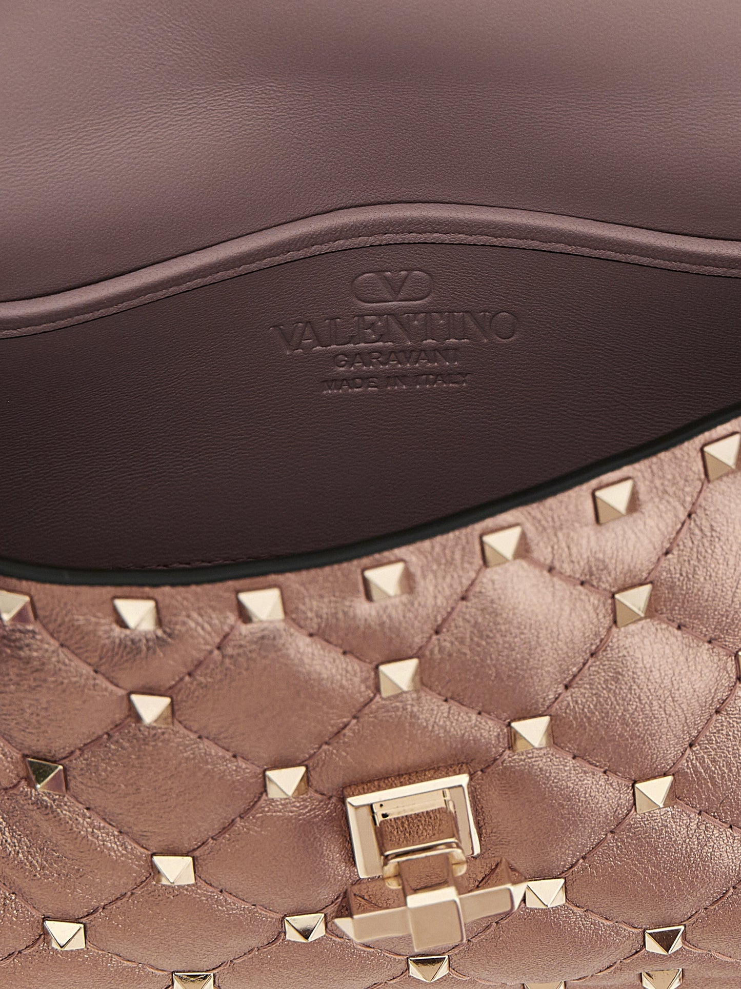 Valentino Garavani Schultertasche aus mehrfarbigem Lammleder