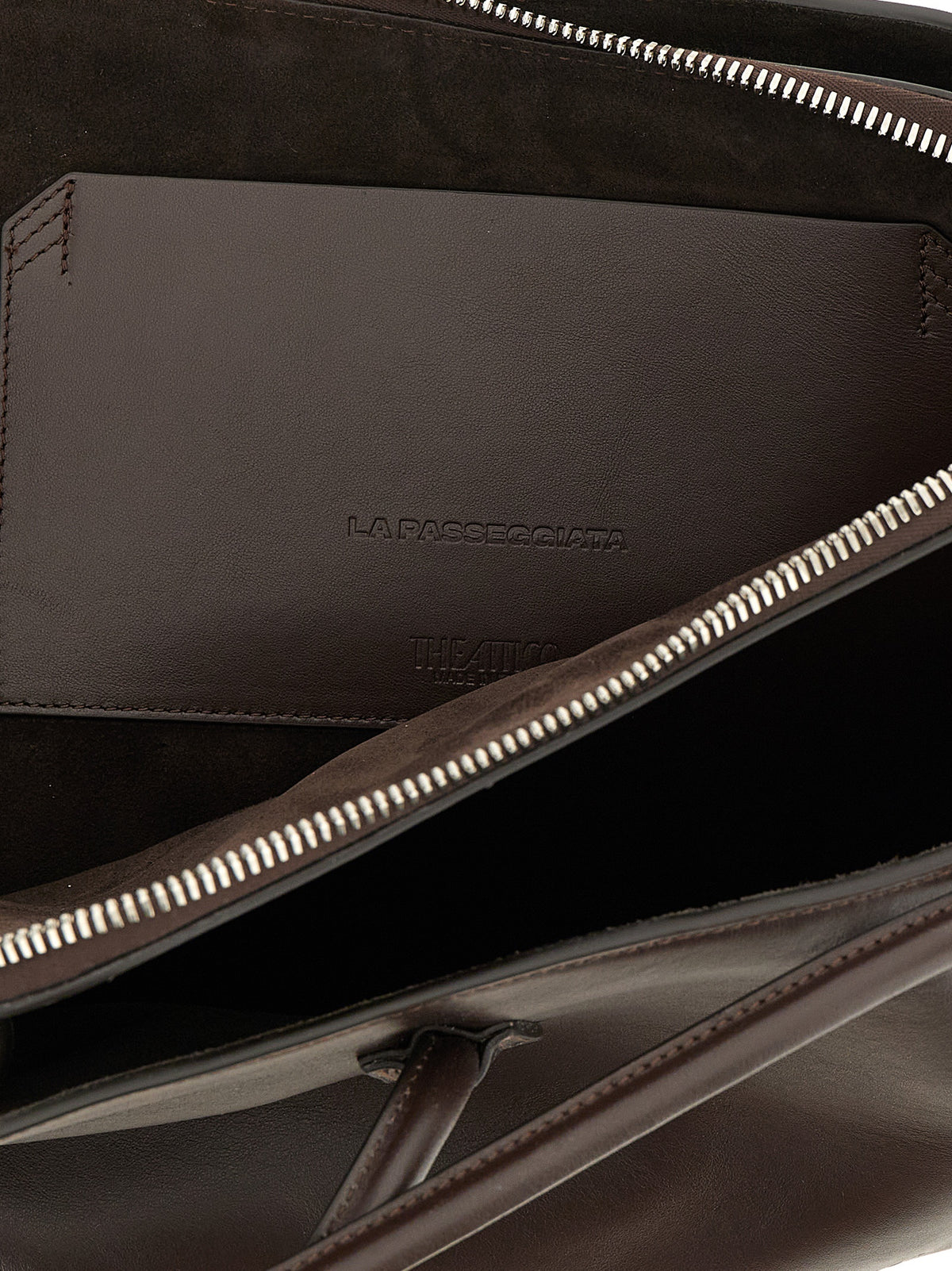 The Attico Brown Calfskin Women's Crossbody Bag