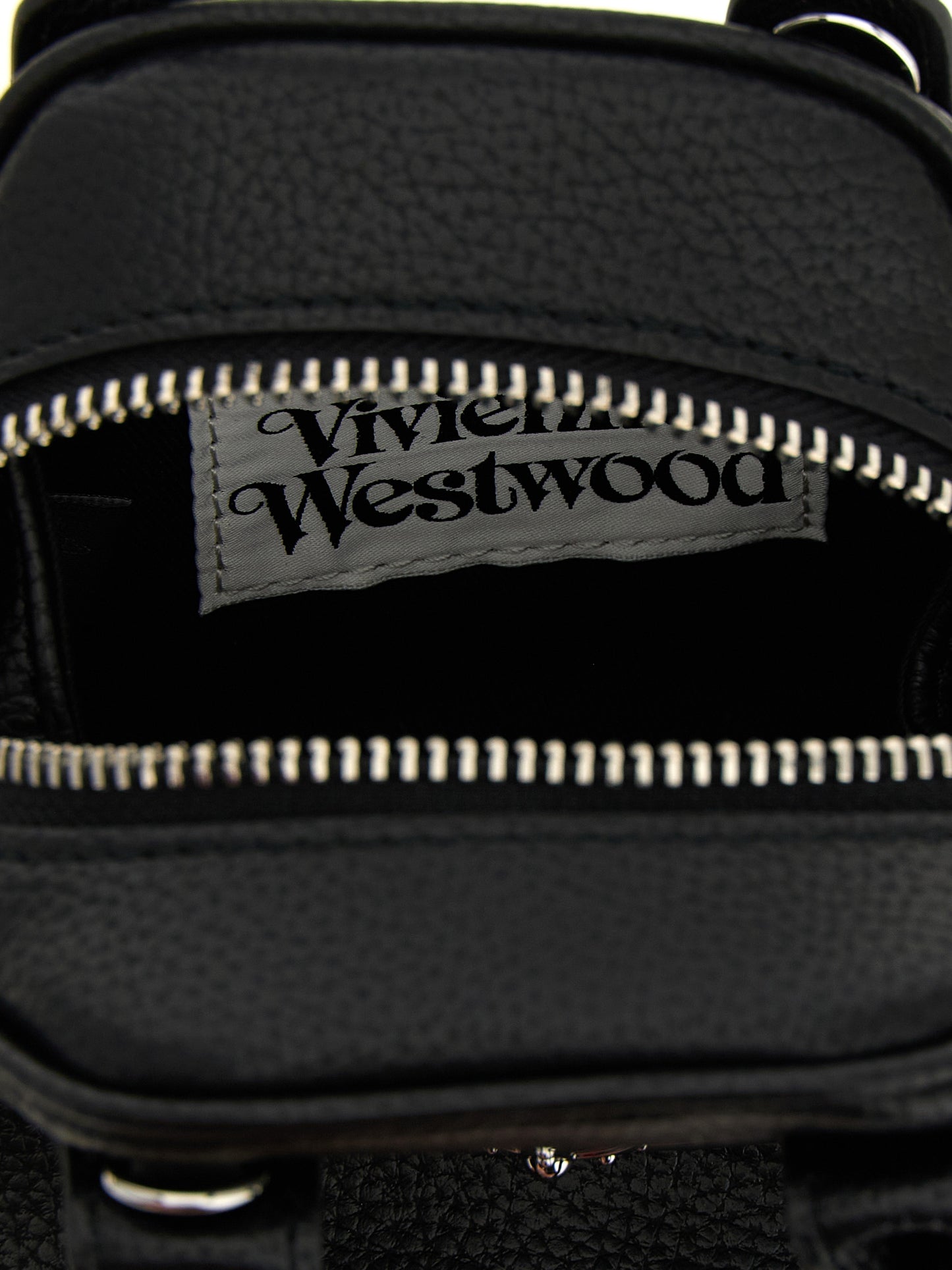 Vivienne Westwood Schwarze Handtasche aus Polyethylen