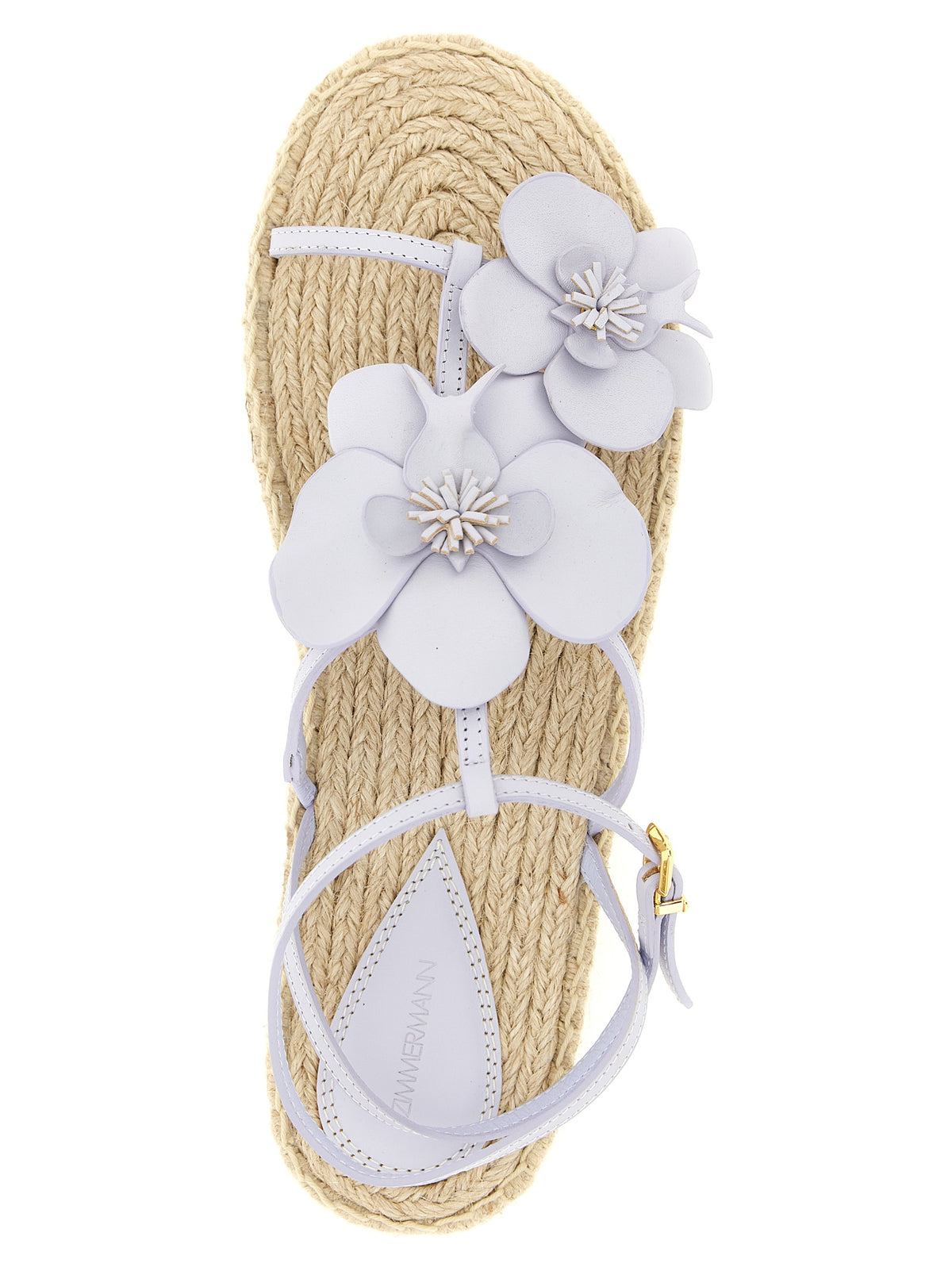 Zimmermann Sandali in Pelle Bovina – Viola